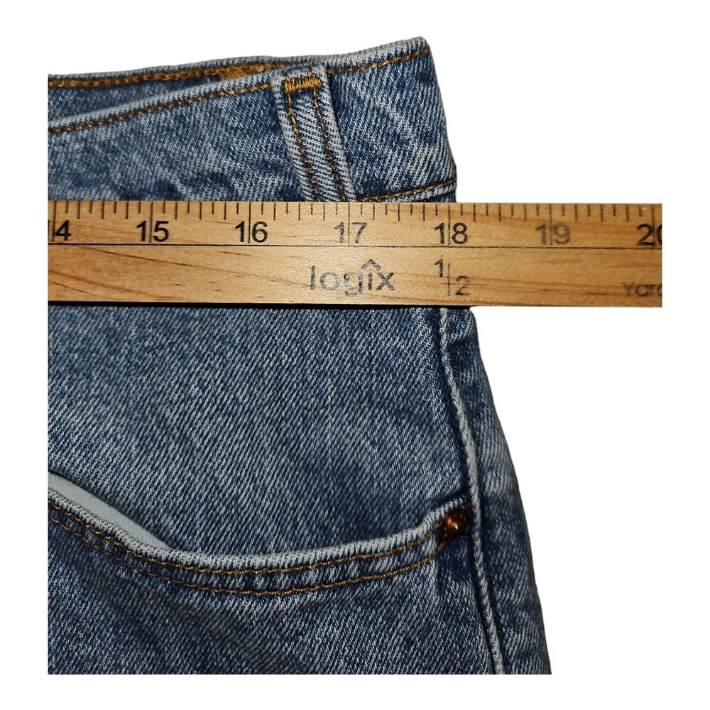 Vintage Levi's 505 Men's 36x30 Regular Fit Straight Leg Blue Denim 90's Grunge - Picture 4 of 10